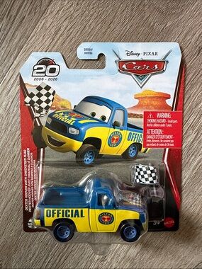 Disney Pixar Cars Dexter Hoover with Checkered Flag 1:55